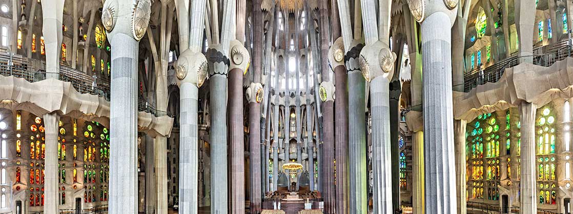 The Sagrada Familia One Of The 12 Treasures Of Spain Rvd