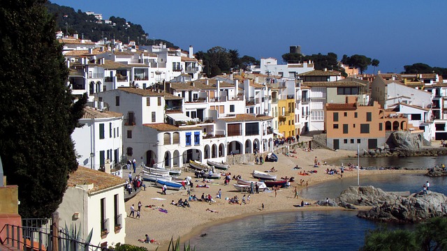 Ideal for shootings: Calella de Palafrugell.