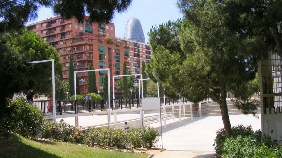 Free soccer fields in Barcelona for your audiovisual project